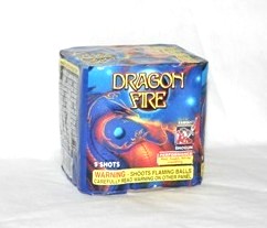 Fireworks - 200G Multi-Shot Cake Aerials - GRAGON FIRE 15 SHOT