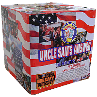 Fireworks - 200G Multi-Shot Cake Aerials - UNCLE SAMs ANSWER