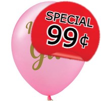 Fireworks - Gender Reveal Fireworks - 99 CENT SPECIAL Gender Reveal 12 inch Balloons Pink