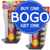 Fireworks - Reloadable Artillery Shells - Buy One Get One Poly Pack Whistling Artillery Shells 6 Shot Reloadable Artillery