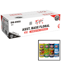 Fireworks - Wholesale Fireworks - Assorted Base Floral Wholesale Case 9/4