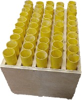 Fireworks - Fiberglass Mortar Tubes - 50 Shot Consumer Vertical Mortar Rack