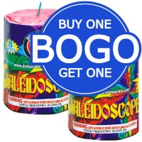 Fireworks - 200G Multi-Shot Cake Aerials - Buy One Get One Kaleidoscope 200g Fireworks Cake