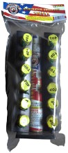 Fireworks - Reloadable Artillery Shells - Black Box Artillery Shells Cylinder Value 12 Shot