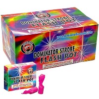 Fireworks - Strobe Effects - Dominator Strobe Flash Pot 240 Piece