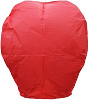 Fireworks - Novelties - Sky Lantern Red 1 Piece