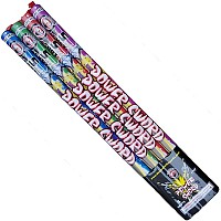 Fireworks - Roman Candles - 5 Shot Power Sword Roman Candle