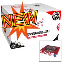 Fireworks - Wholesale Fireworks - 750 Shot Saturn Missile Compact Wholesale Case 3/1