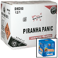 Fireworks - Wholesale Fireworks - Piranha Panic 200g Wholesale Case 12/1