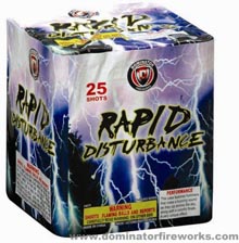 Fireworks - 200G Multi-Shot Cake Aerials - Rapid Disturbance 200g Fireworks Cake