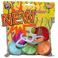 Fireworks - Novelties - Throw Party Streamers 6 Piece