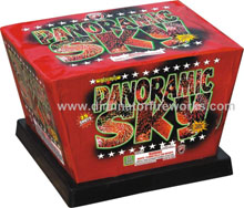 Fireworks - 500G Firework Cakes - Panoramic Sky - 500g Cake