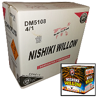 Fireworks - Wholesale Fireworks - Nishiki Willow 500g Wholesale Case 4/1