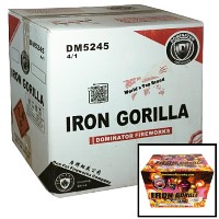 Fireworks - Wholesale Fireworks - Iron Gorilla 500g Wholesale Case 4/1