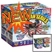 Fireworks - Wholesale Fireworks - American Series Color Carton 500g Wholesale Case 1/4