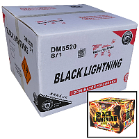 Fireworks - Wholesale Fireworks - Black Lightning 500g Wholesale Case 8/1