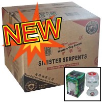 Fireworks - Wholesale Fireworks - Sinister Serpents Wholesale Case 24/1