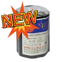 Fireworks - 200G Multi-Shot Cake Aerials - 8 Shot Tourbillions to Crackle Peony 200g Fireworks Cake