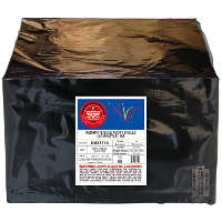 Fireworks - 500G Firework Cakes - 10 Shot Vertical 2 inch Red White Blue Peony Shells (No Whistle) 500g Fireworks Cake