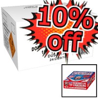 Fireworks - Wholesale Fireworks - 10% Off Dominator USA Firecrackers 16s Half Brick Wholesale Case 960/16