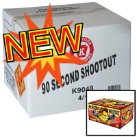 Fireworks - Wholesale Fireworks - 90 Second Shootout 500g Wholesale Case 4/1