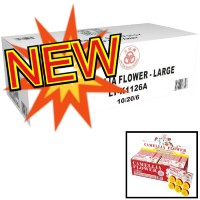 Fireworks - Wholesale Fireworks - Camellia Flower Large Spinner Wholesale Case 200/6