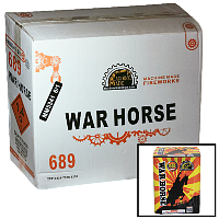 Fireworks - Wholesale Fireworks - War Horse 500g Wholesale Case 6/1