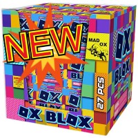 Fireworks - 200G Multi-Shot Cake Aerials - Ox Blox 200g Fireworks Cake