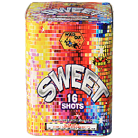 Fireworks - 200G Multi-Shot Cake Aerials - SWEET! 200g Fireworks Cake