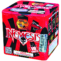 Fireworks - 200G Multi-Shot Cake Aerials - Nemesis 200g Fireworks Cake