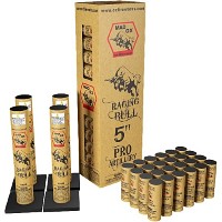 Fireworks - Reloadable Artillery Shells - Raging Bull 5 inch Artillery 24 Shot Reloadable Artillery