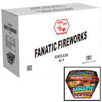 Fireworks - Wholesale Fireworks - Fanatic Fireworks 500g Wholesale Case 6/1