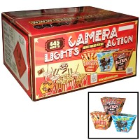 Fireworks - Wholesale Fireworks - Lights Camera Action 500g Wholesale Case 1/1