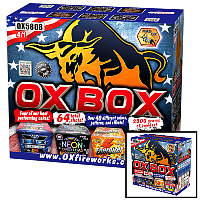 Fireworks - Wholesale Fireworks - Ox Box 500g Assortment Wholesale Case 4/1