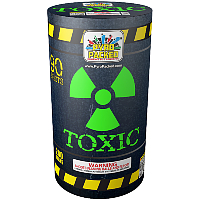 Fireworks - 200G Multi-Shot Cake Aerials - Toxic 200g Fireworks Cake