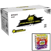 Fireworks - Wholesale Fireworks - Pyro Packed 5 inch Shootin Shells Reloadable Wholesale Case 4/24