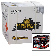 Fireworks - Wholesale Fireworks - Power Series America 500g Wholesale Case 8/1