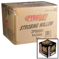 Fireworks - Wholesale Fireworks - Strobing Willow 200g Wholesale Case 12/1