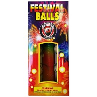 1.75 inch Festival Balls Artillery Shells 6 Shot Reloadable Artillery Fireworks For Sale - Reloadable Artillery Shells 