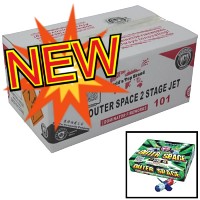 Outer Space 2 Stage Jet Wholesale Case 6/24 Fireworks For Sale - Wholesale Fireworks 