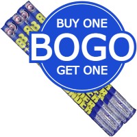 Buy One Get One 8 Shot Blue Thunder Roman Candle Fireworks For Sale - Roman Candles 