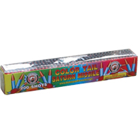 200 shot Color Tail Saturn Missile Fireworks For Sale - Missiles 