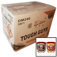 Tough Guys 200g Wholesale Case 36/1 Fireworks For Sale - Wholesale Fireworks 