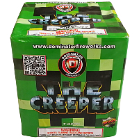 Fireworks - 200G Multi-Shot Cake Aerials - The Creeper 200g Fireworks Cake