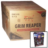 Grim Reaper Reloadable Wholesale Case 6/12 Fireworks For Sale - Wholesale Fireworks 