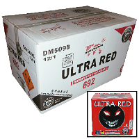 Ultra Red 500g Wholesale Case 12/1 Fireworks For Sale - Wholesale Fireworks 