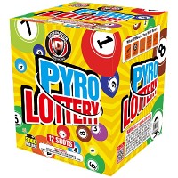 Fireworks - 500G Firework Cakes - Pyro Lottery 500g Fireworks Cake