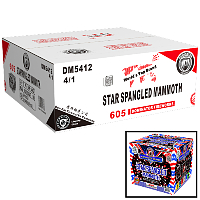 Fireworks - Wholesale Fireworks - Star Spangled Mammoth 500g Wholesale Case 4/1