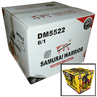 Fireworks - Wholesale Fireworks - Samurai Warrior 500g Wholesale Case 8/1