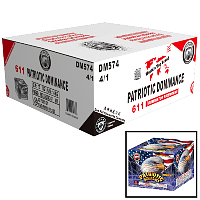 Patriotic Dominance 500g Wholesale Case 4/1 Fireworks For Sale - Wholesale Fireworks 